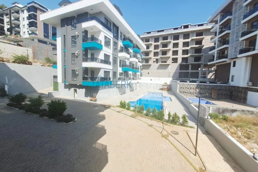 1+1 apartment in the center of Alanya — furnished by the owner, Cleopatra beach area 7 