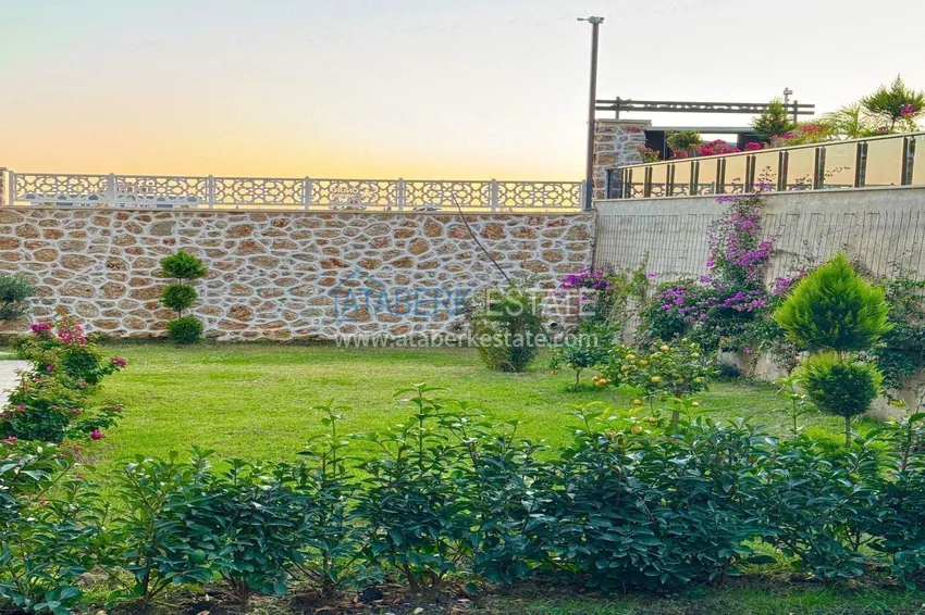 Apartment for a residence permit in the center of Alanya - 2+1 terrace duplex in a comfort-class complex 7 