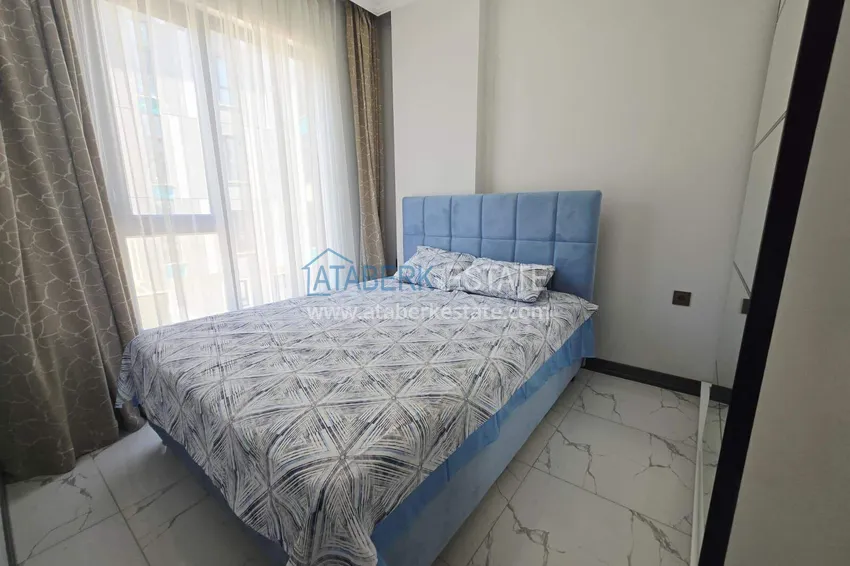 Purchase  1+1 apartment in the center of Alanya — furnished by the owner, Cleopatra beach area 8 