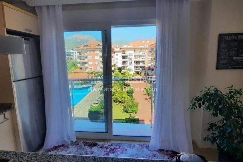 Purchase  2+1 apartment in Alanya from the owner — furniture, mountain view, Oba district 8 