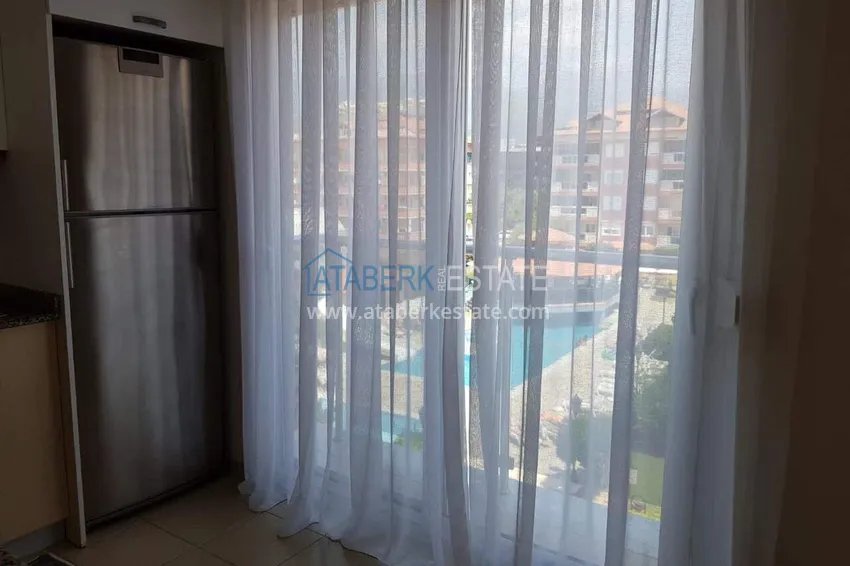 Purchase  2+1 apartment in Alanya from the owner — furniture, mountain view, Oba district 9 