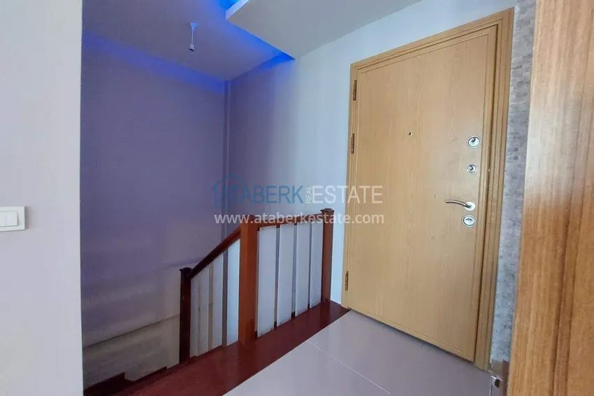 Purchase  2+1 penthouse in Mahmutlar - furnished duplex 500 meters from the sea 11 