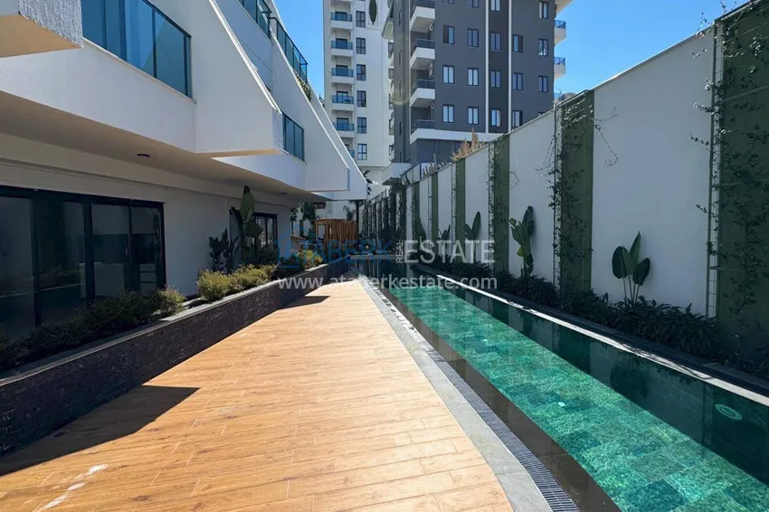 Furnished 1+1 apartment in Mahmutlar - stylish interior and luxury residence 14 