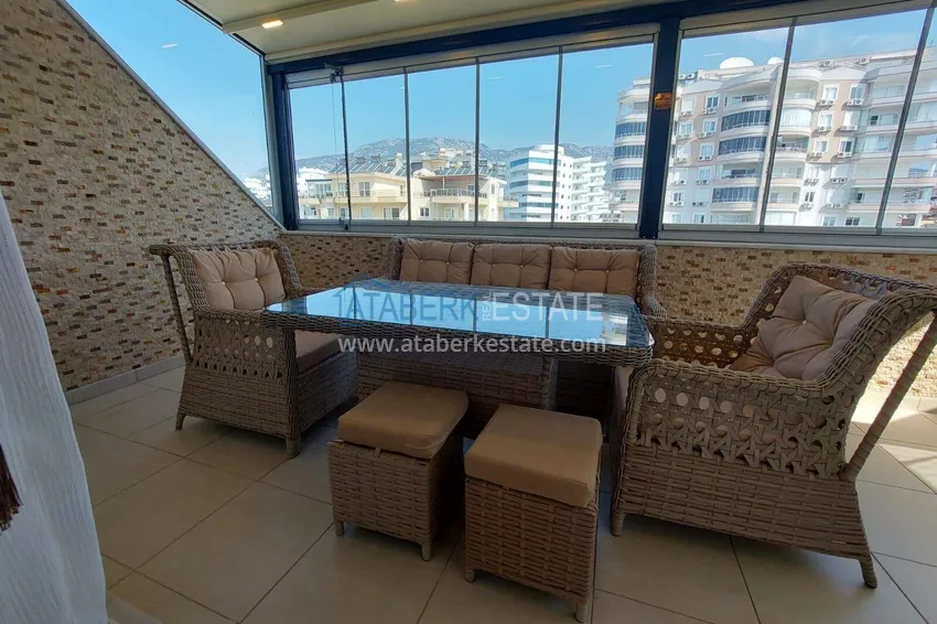 Purchase  2+1 penthouse in Mahmutlar - furnished duplex 500 meters from the sea 19 