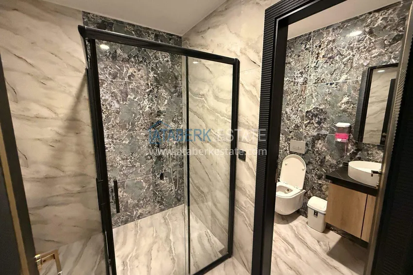Furnished 1+1 apartment in Mahmutlar - stylish interior and luxury residence 37 