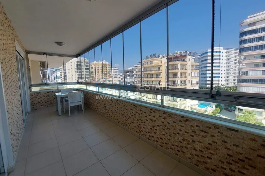 Purchase  2+1 penthouse in Mahmutlar - furnished duplex 500 meters from the sea 10 