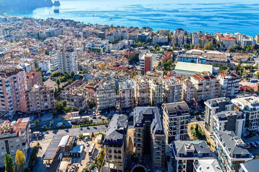 2+1 apartment in the center of Alanya - Cleopatra beach area, 650 meters  2 