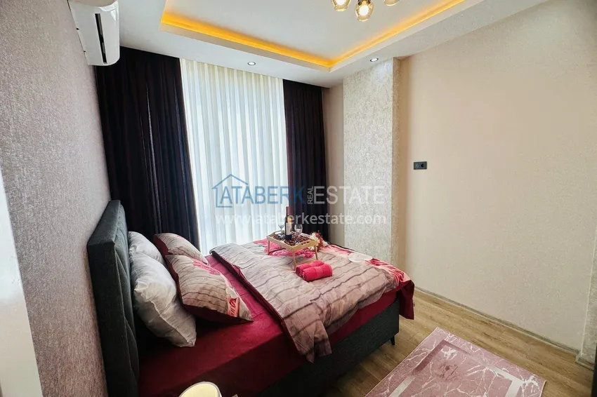Purchase  Turnkey 1+1 apartment in Kargicak - 350 meters from the sea 21 