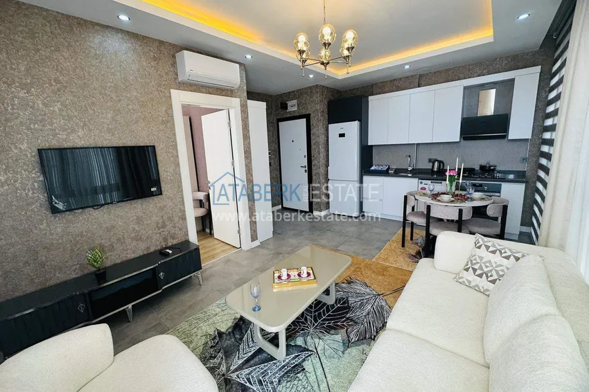 Purchase  Turnkey 1+1 apartment in Kargicak - 350 meters from the sea 2 