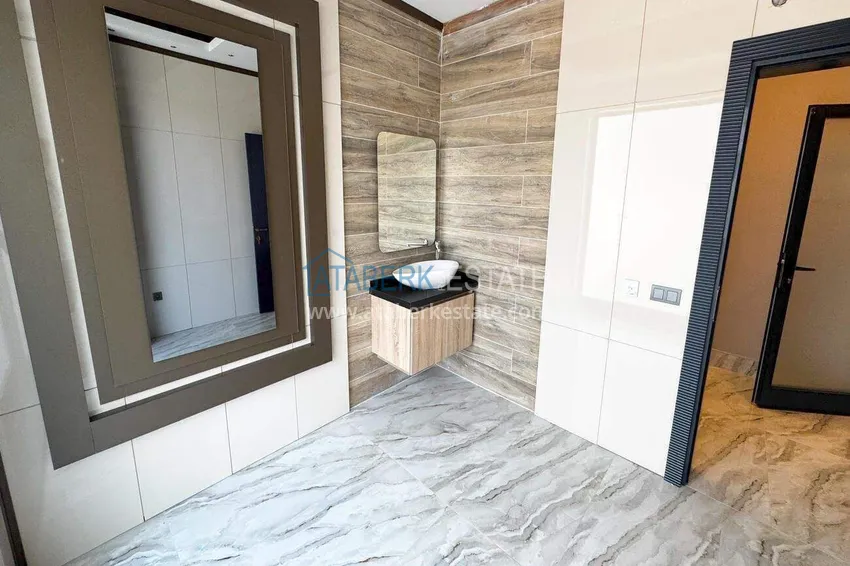 Apartment for a residence permit in Mahmutlar - 3+1 garden duplex directly from the owner  36 