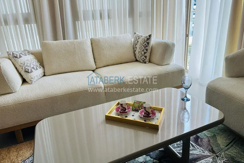 Purchase  Turnkey 1+1 apartment in Kargicak - 350 meters from the sea 4 