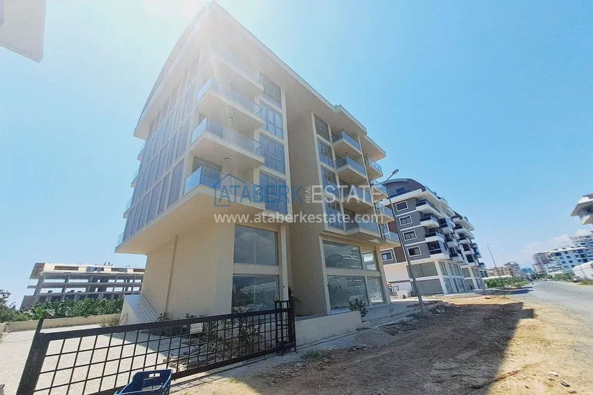 Turnkey 1+1 apartment in Kargicak - 350 meters from the sea 6 