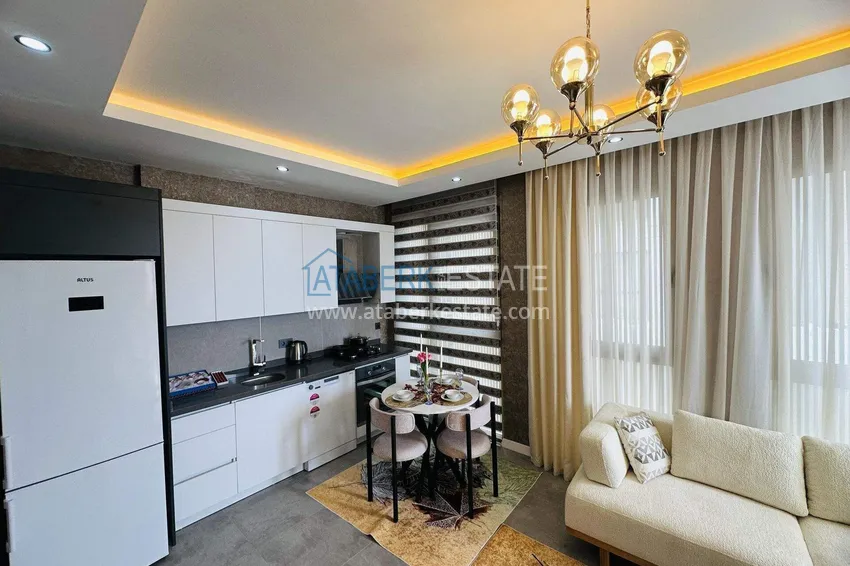 Purchase  Turnkey 1+1 apartment in Kargicak - 350 meters from the sea 7 