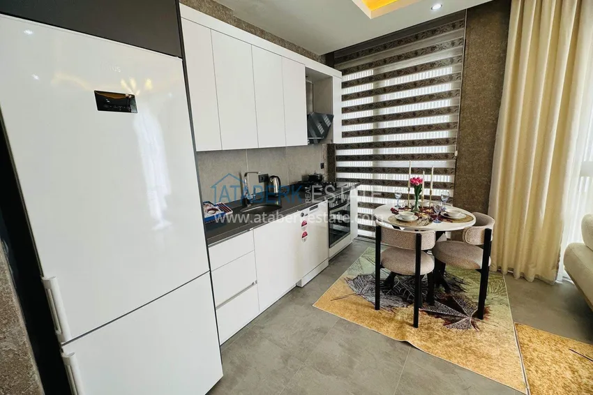 Purchase  Turnkey 1+1 apartment in Kargicak - 350 meters from the sea 8 