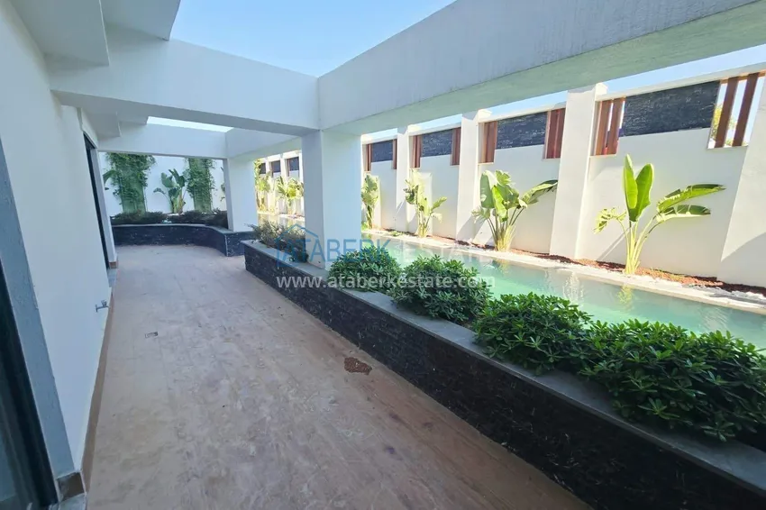 Purchase  Property for a residence permit in Mahmutlar - 3+1 garden duplex with a private terrace and access to the pool 9 