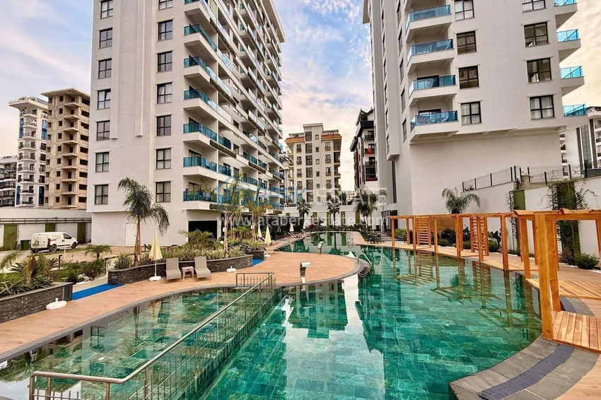 1+1 apartment in Mahmutlar from the owner - premium residence 9 