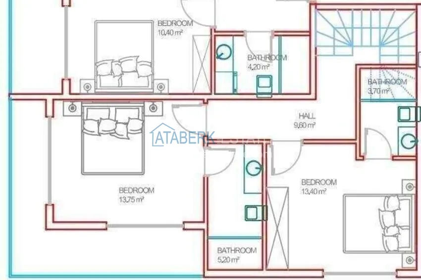 Buy cheap Apartment for a residence permit in Mahmutlar - 3+1 garden duplex directly from the owner  2 
