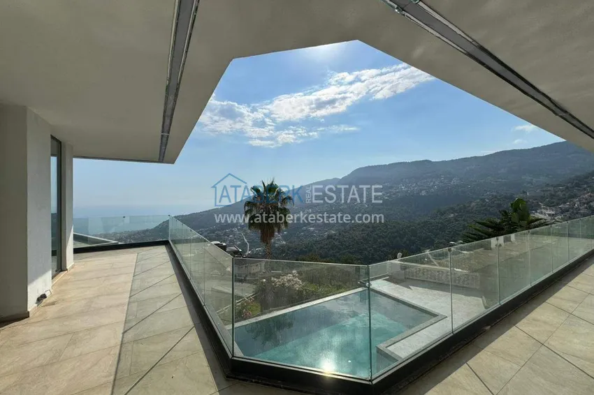 Purchase Stylish villa in Alanya - with panoramic views in the prestigious Bektash area. Real estate for a residence permit 46