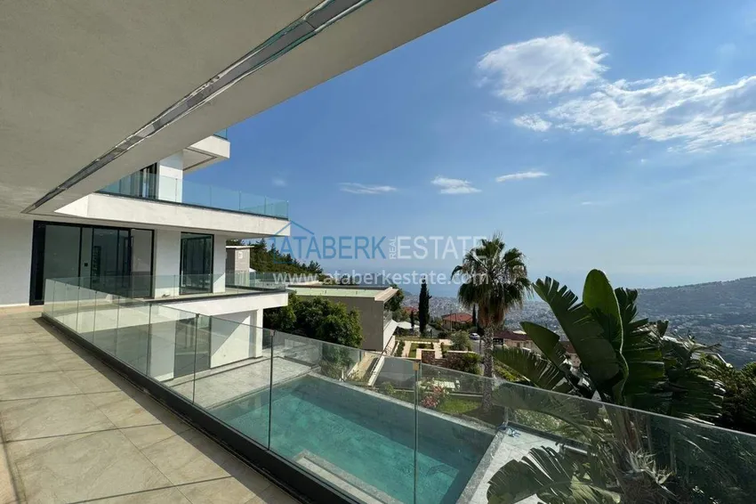 Purchase Stylish villa in Alanya - with panoramic views in the prestigious Bektash area. Real estate for a residence permit 47