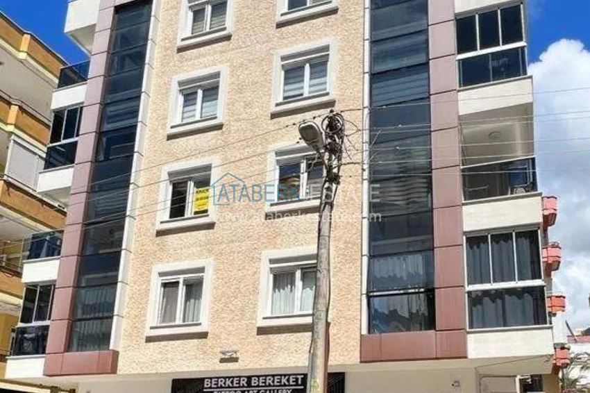Property in the center of Alanya - 1+1 apartment with new furniture, Keykubat beach area 3 