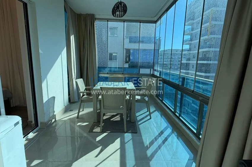 Purchase  2+1 apartment in Mahmutlar - furnished and with a glazed balcony  14 