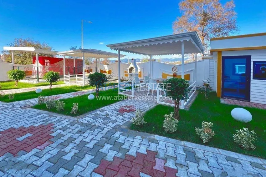1+1 apartment in Mahmutlar, furnished - a bargain price and a modern residence 16 