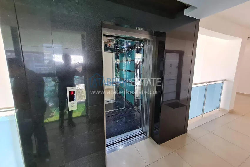 Long-term rent in Alanya - 1+1 apartment in Cikcilli with furniture No. 9 29 