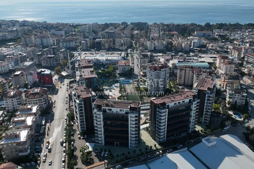 Long-term rent in Alanya - 1+1 apartment in Cikcilli with furniture No. 9 5 