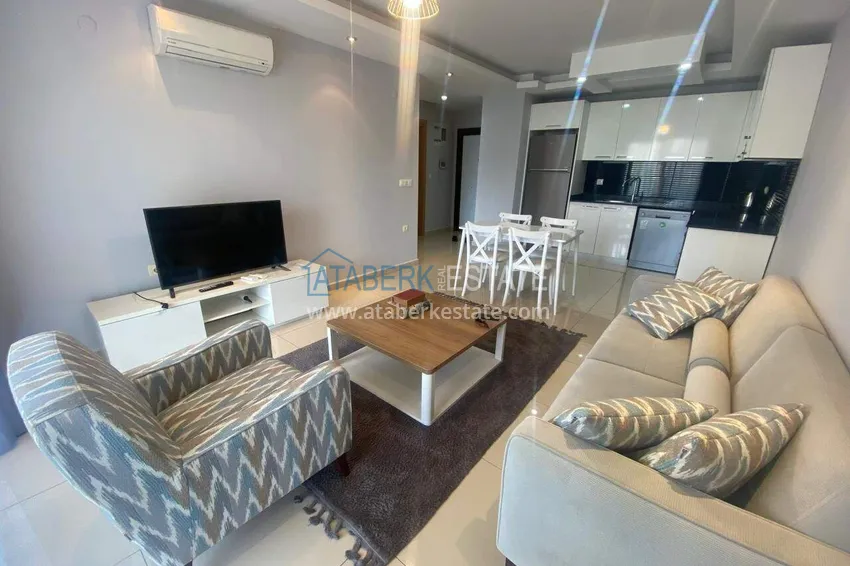 Purchase  Long-term rent in Alanya - 1+1 apartment in Cikcilli with furniture No. 9 2 