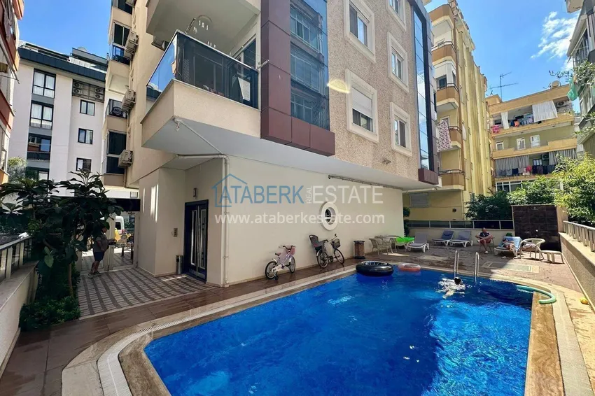 Property in the center of Alanya - 1+1 apartment with new furniture, Keykubat beach area 1 