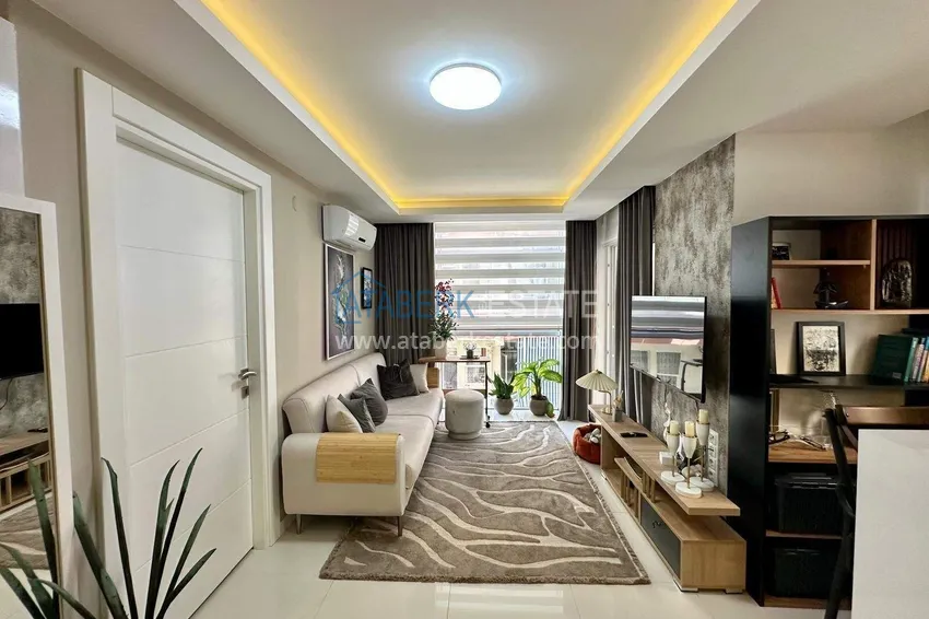 Purchase  Property in the center of Alanya - 1+1 apartment with new furniture, Keykubat beach area 4 