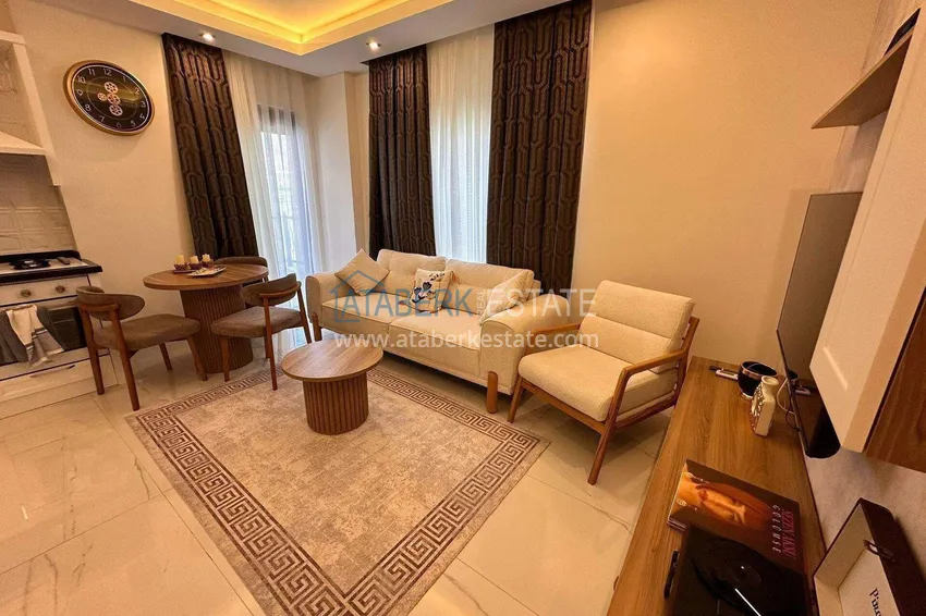 Purchase  1+1 apartment in Mahmutlar, furnished - a bargain price and a modern residence 4 