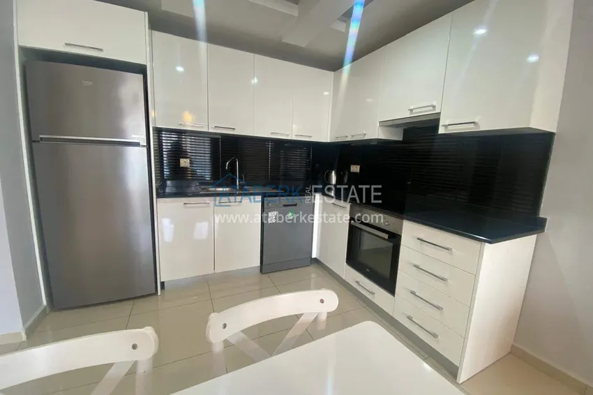Purchase  Long-term rent in Alanya - 1+1 apartment in Cikcilli with furniture No. 9 5 