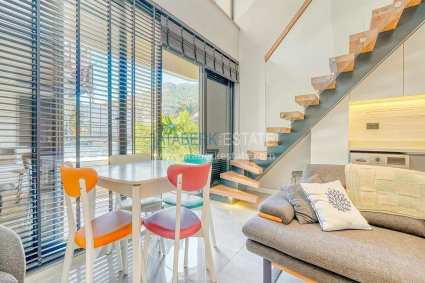 Purchase  Loft 1+1 apartment in the center of Alanya - stylish interior, 250 meters from Cleopatra beach 10 