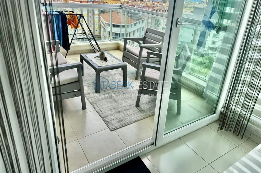 Purchase  1+1 apartment in Tosmur, 76 m2 with furniture and sea view - property for a residence permit in Alanya  10 