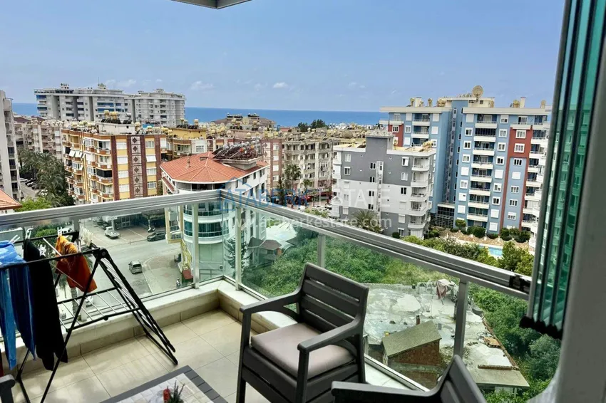 Purchase  1+1 apartment in Tosmur, 76 m2 with furniture and sea view - property for a residence permit in Alanya  11 