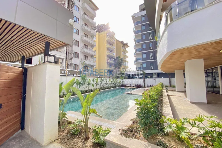 Loft 1+1 apartment in the center of Alanya - stylish interior, 250 meters from Cleopatra beach 11 