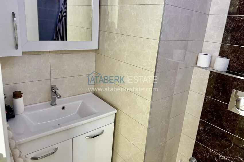 Purchase  1+1 apartment in Tosmur, 76 m2 with furniture and sea view - property for a residence permit in Alanya  14 