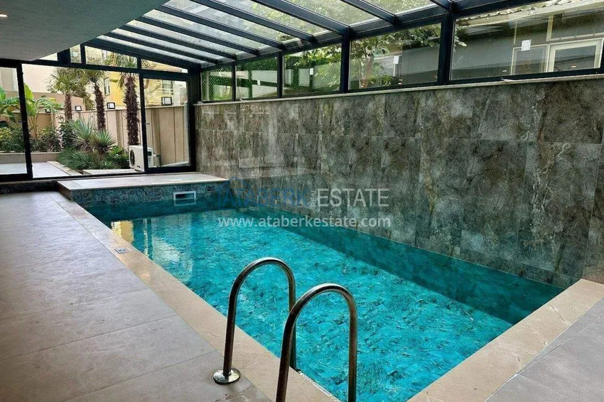 Loft 1+1 apartment in the center of Alanya - stylish interior, 250 meters from Cleopatra beach 15 