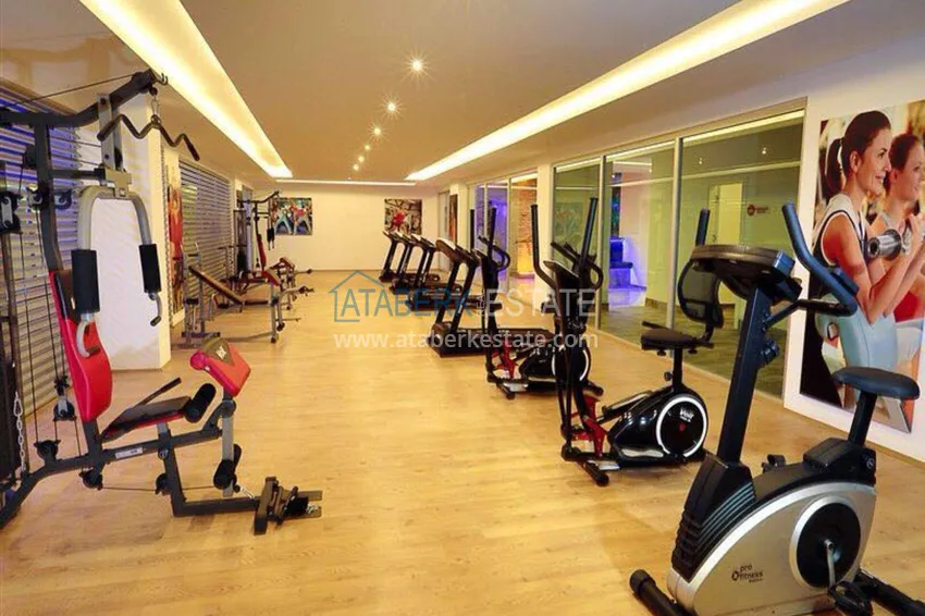 1+1 apartment in Tosmur, 76 m2 with furniture and sea view - property for a residence permit in Alanya  20 