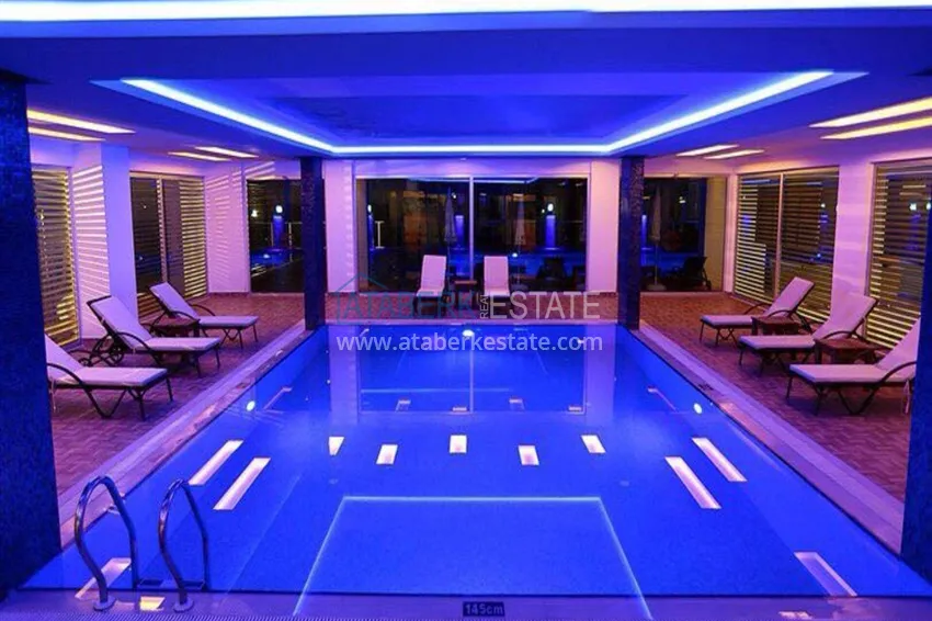 1+1 apartment in Tosmur, 76 m2 with furniture and sea view - property for a residence permit in Alanya  21 
