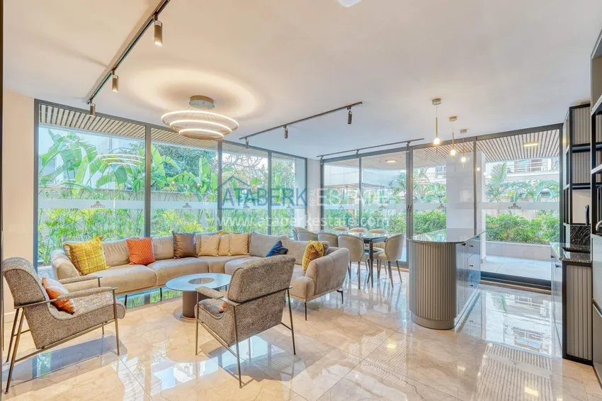 Loft 1+1 apartment in the center of Alanya - stylish interior, 250 meters from Cleopatra beach 21 