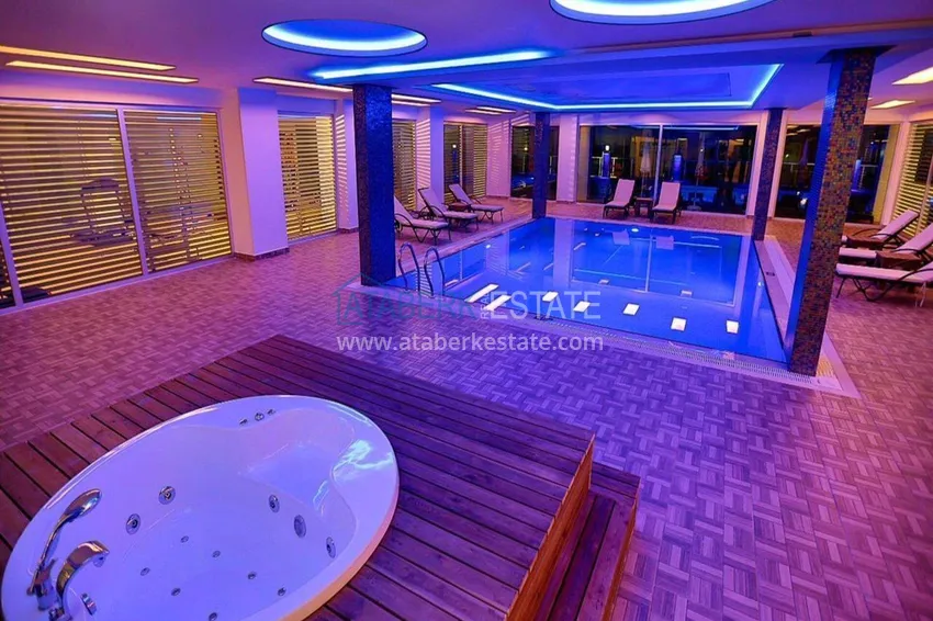 1+1 apartment in Tosmur, 76 m2 with furniture and sea view - property for a residence permit in Alanya  22 