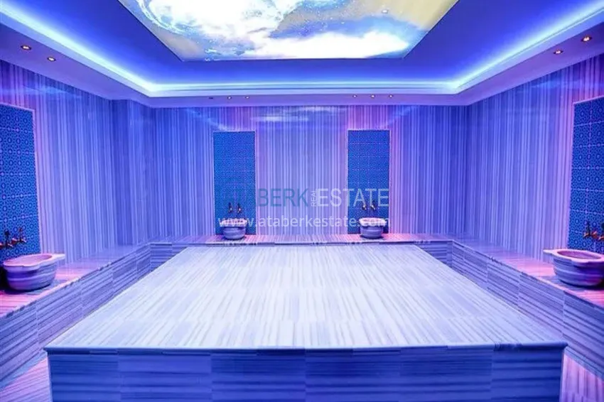 1+1 apartment in Tosmur, 76 m2 with furniture and sea view - property for a residence permit in Alanya  25 