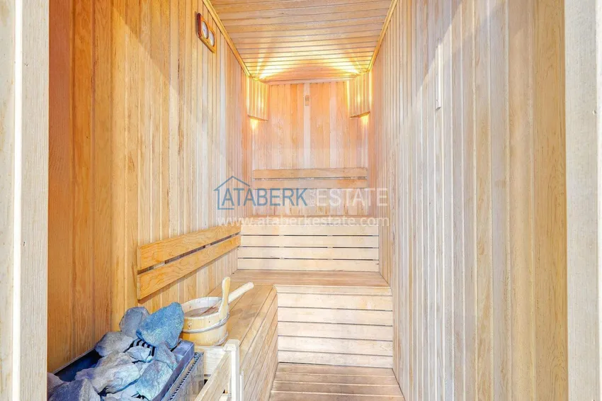 Loft 1+1 apartment in the center of Alanya - stylish interior, 250 meters from Cleopatra beach 29 