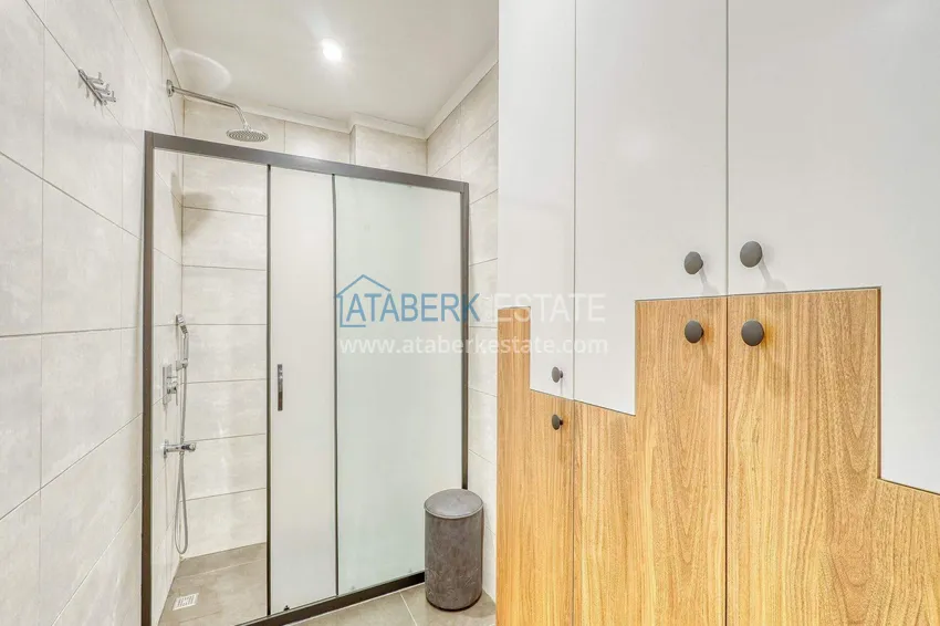 Loft 1+1 apartment in the center of Alanya - stylish interior, 250 meters from Cleopatra beach 30 