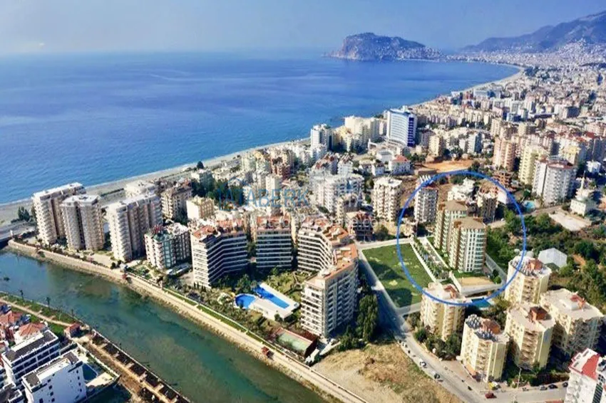 1+1 apartment in Tosmur, 76 m2 with furniture and sea view - property for a residence permit in Alanya  4 