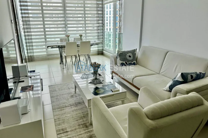 Purchase  1+1 apartment in Tosmur, 76 m2 with furniture and sea view - property for a residence permit in Alanya  4 