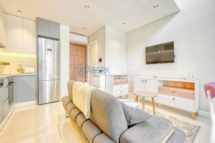 Purchase  Loft 1+1 apartment in the center of Alanya - stylish interior, 250 meters from Cleopatra beach 5 