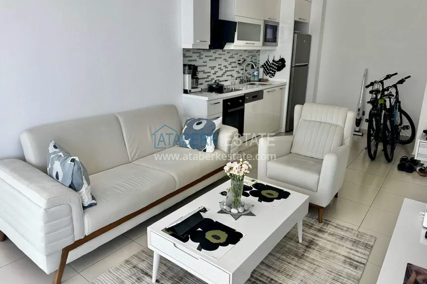 Purchase  1+1 apartment in Tosmur, 76 m2 with furniture and sea view - property for a residence permit in Alanya  5 